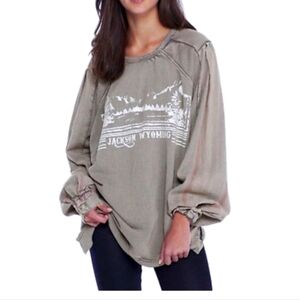 Free People Jackson Wyoming Sweatshirt